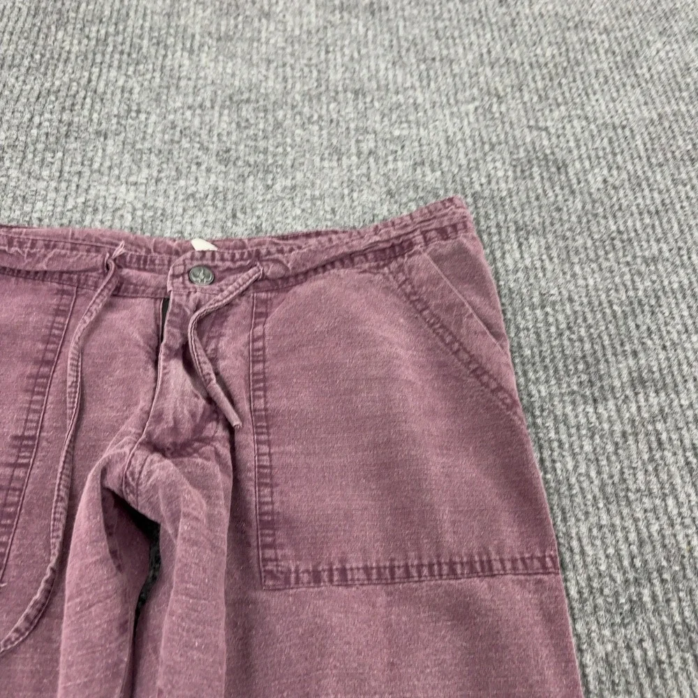 Prana Shorts Women XS Purple Cotton Drawstring Pockets Casual Gorpcore Outdoor